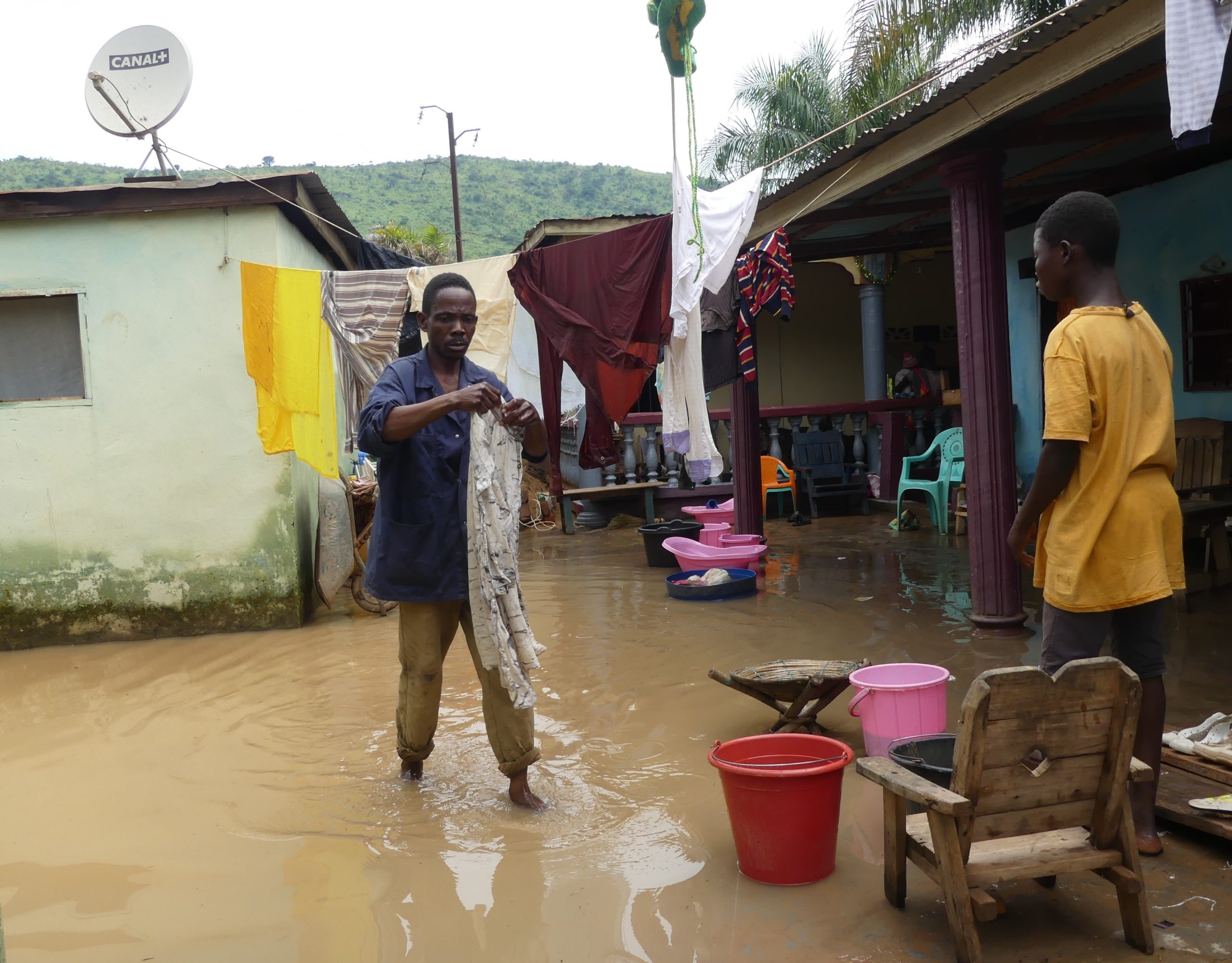 Centrafrique : plusieurs quartiers Nord de Bangui de nouveau frappés par les inondations