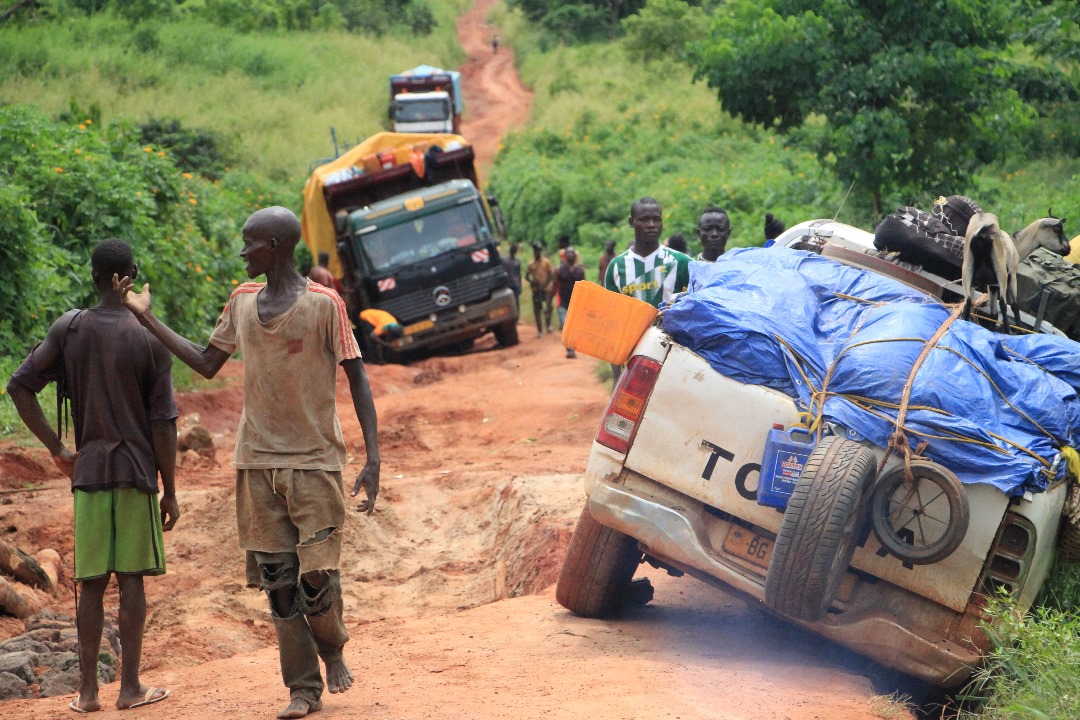 Centrafrique : l’axe Kaga-Bandoro – Dékoa dans un état de délabrement avancé
