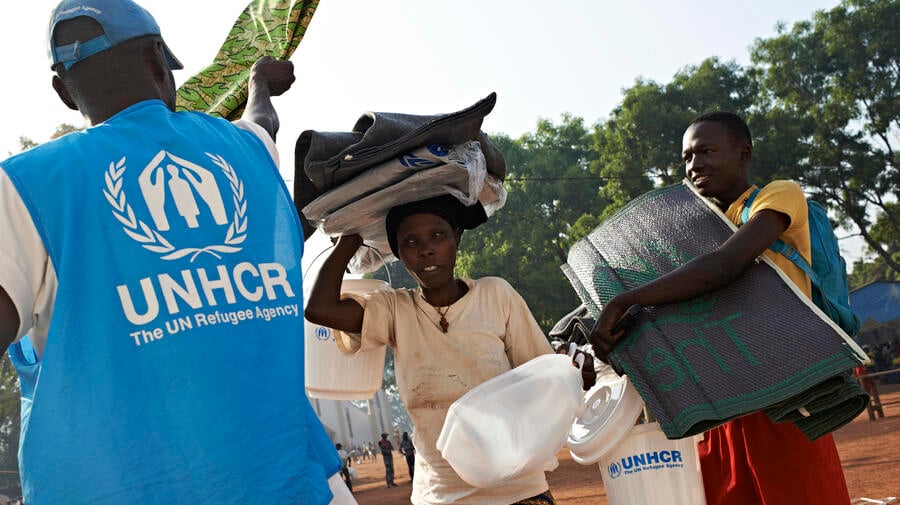 Centrafrique : le gouvernement et le HCR lancent une plateforme d’appui aux solutions en faveur des personnes déplacées