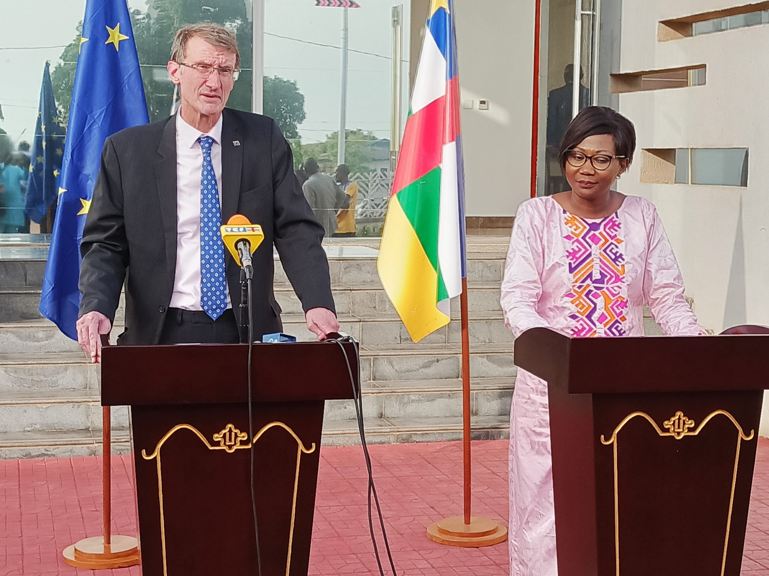 Centrafrique : l’UE et le gouvernement centrafricain relancent leur coopération sur de bonnes bases