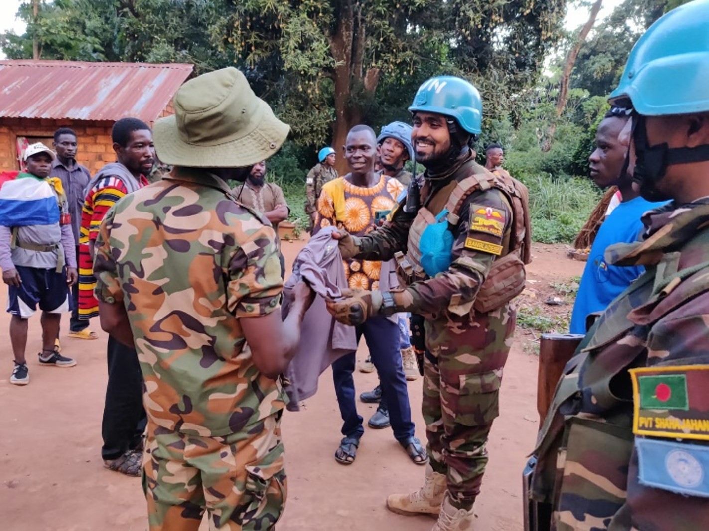 Centrafrique : une présence militaire encourage le retour des habitants de Bambouti