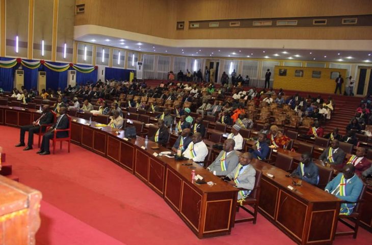 Clôture à Bangui de la 1ère session ordinaire de la Représentation nationale