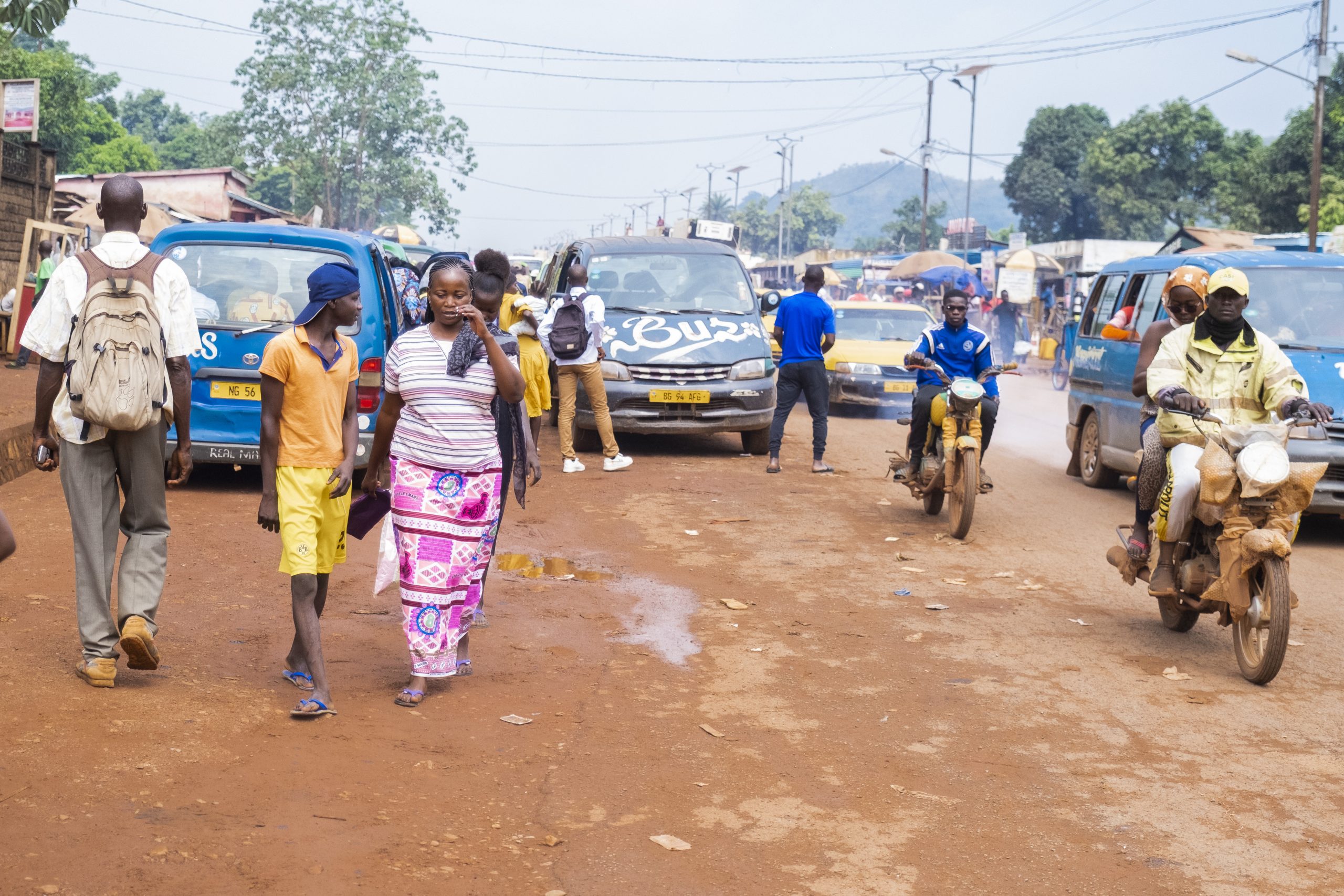 La municipalité de Bangui face à l’absence de têtes de stationnement