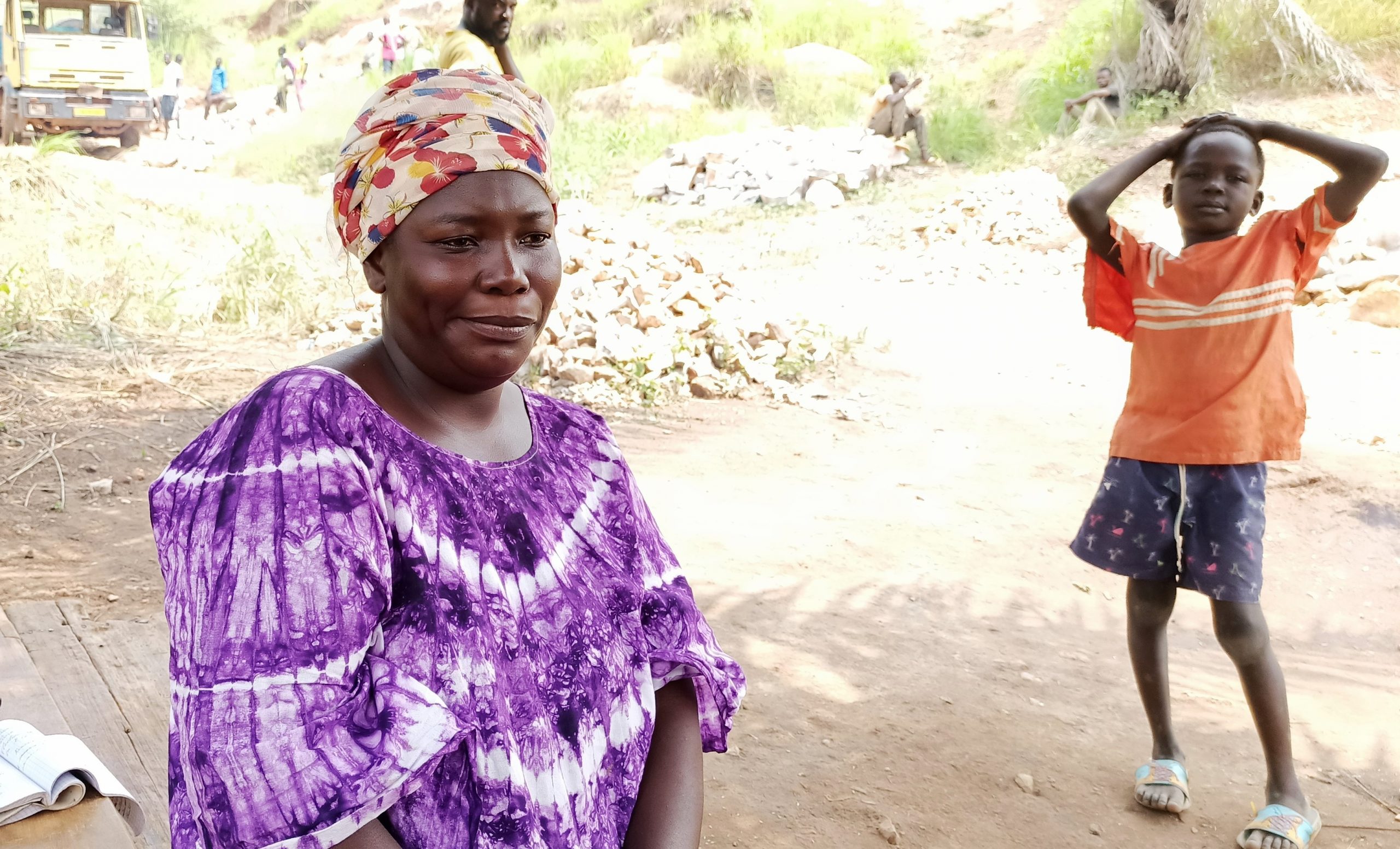 Portrait : Mireille Ngoupendji, une des rares concasseuses à Bangui