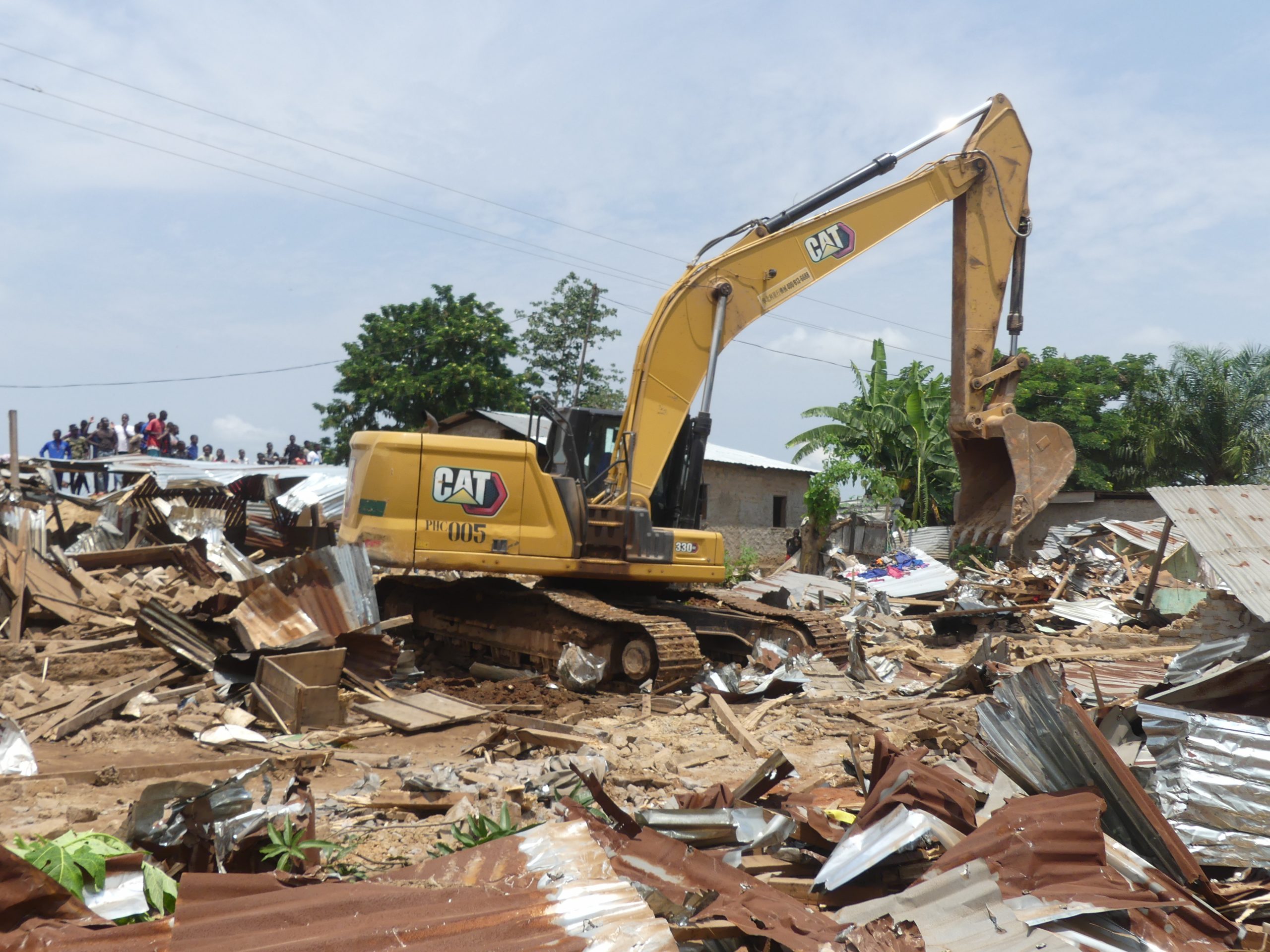 Bangui : colère dans le 2ème arrondissement après la destruction de plusieurs maisons