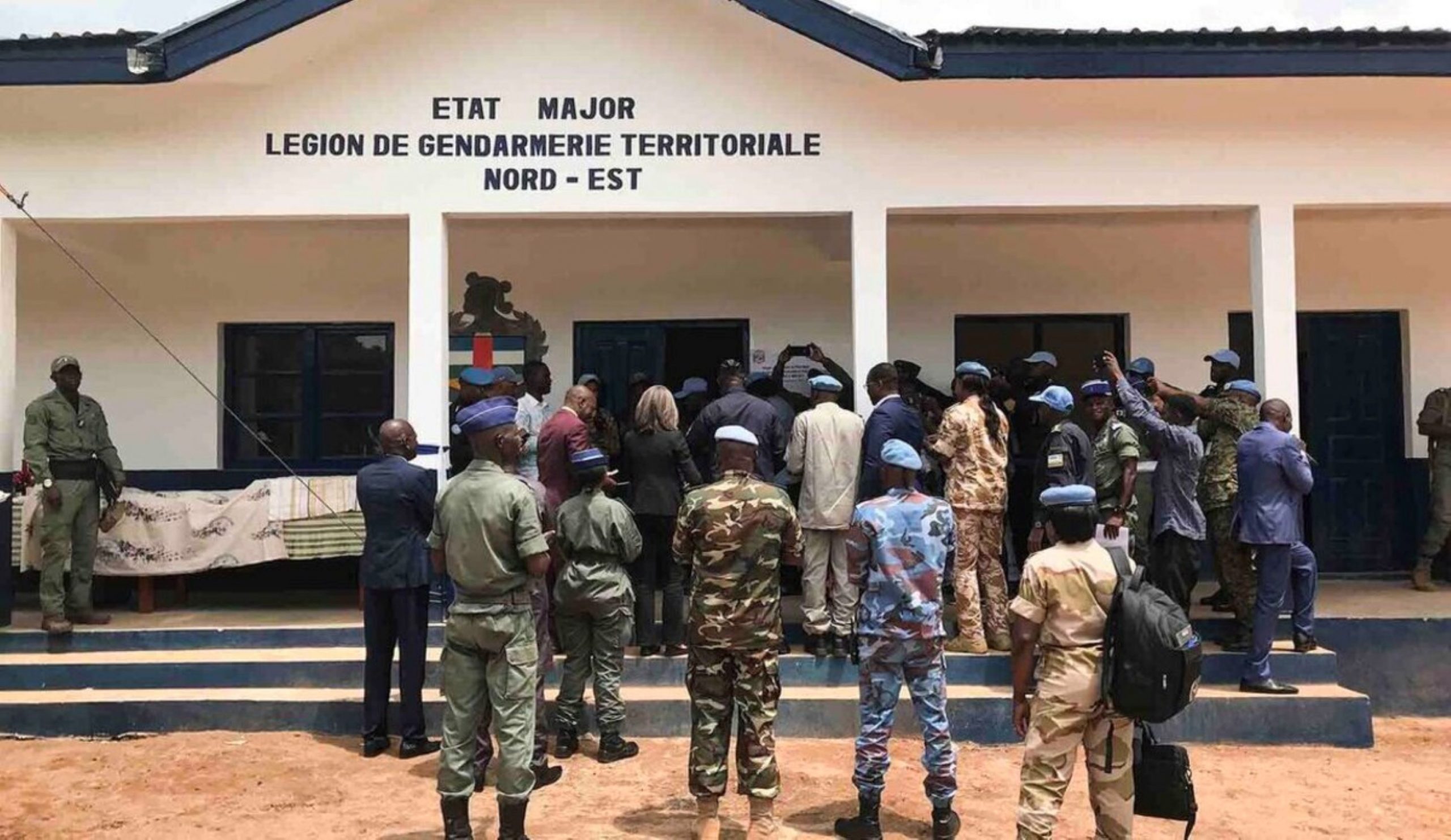 Centrafrique : la Légion de gendarmerie de Kaga-Bandoro rouvre ses portes