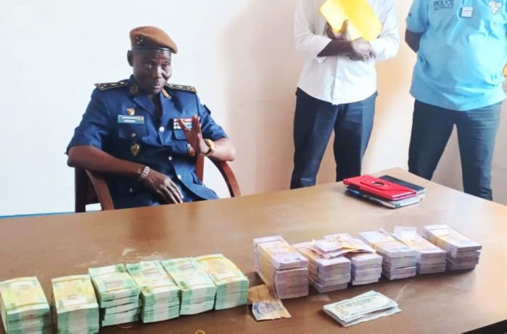 Bangui : la police met la main sur un réseau de falsificateurs de billets de banque