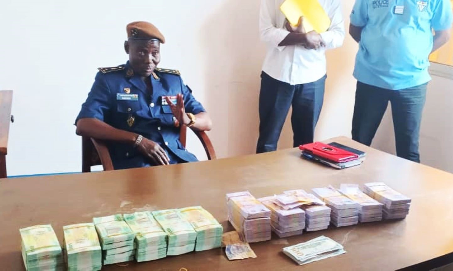 Bangui : la police met la main sur un réseau de falsificateurs de billets de banque