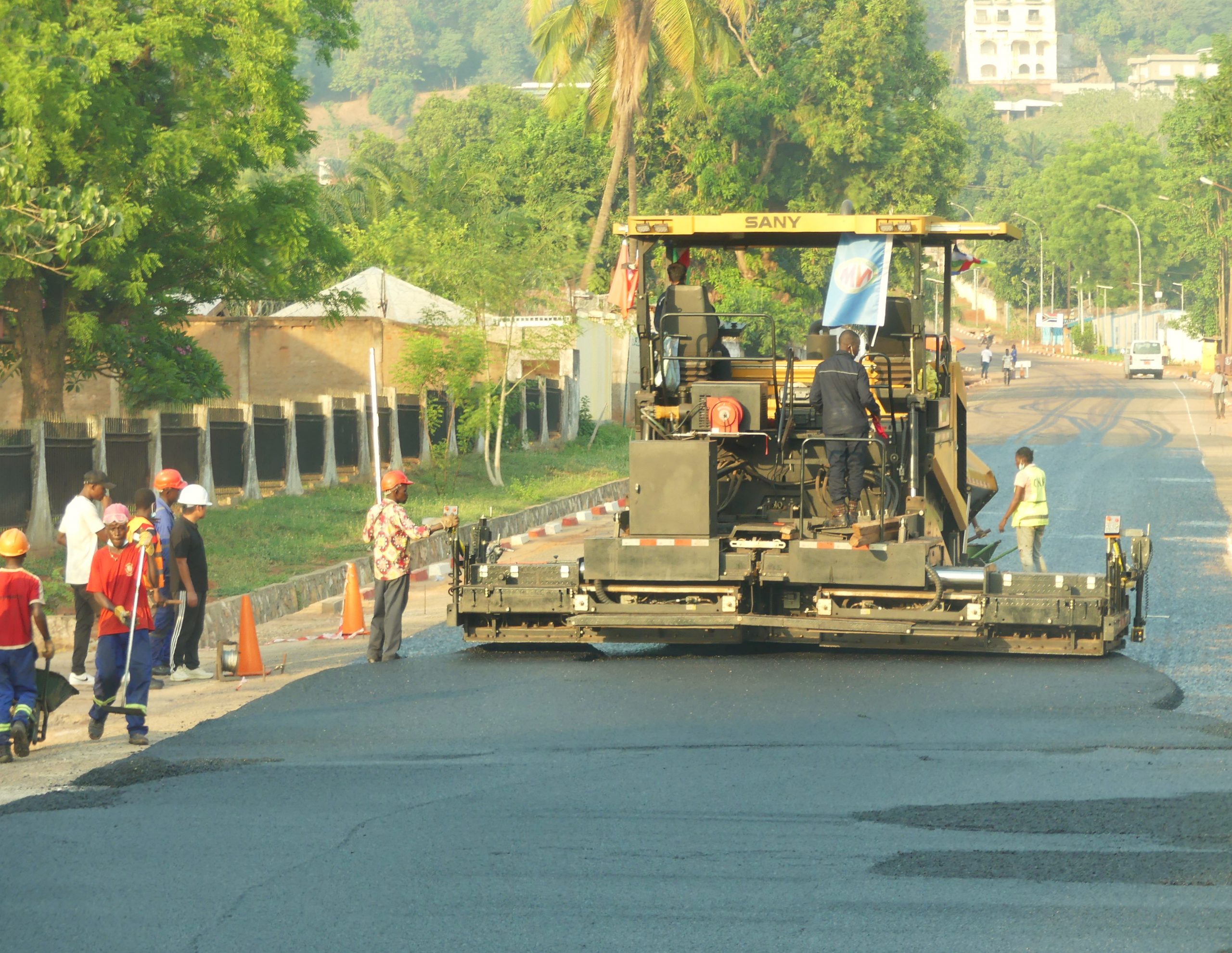 Bangui : les travaux de réhabilitation des routes suspendus pour 2 mois