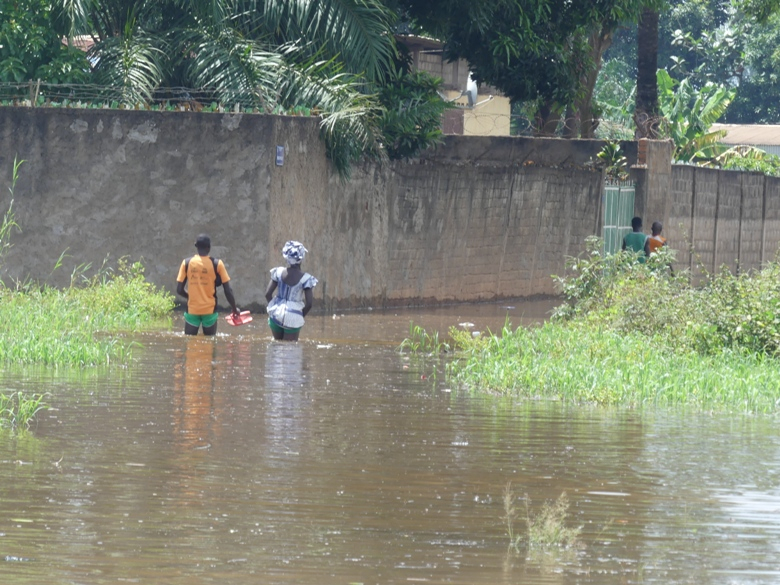 Centrafrique : le gouvernement appelle les victimes des inondations à évacuer rapidement les zones inondées