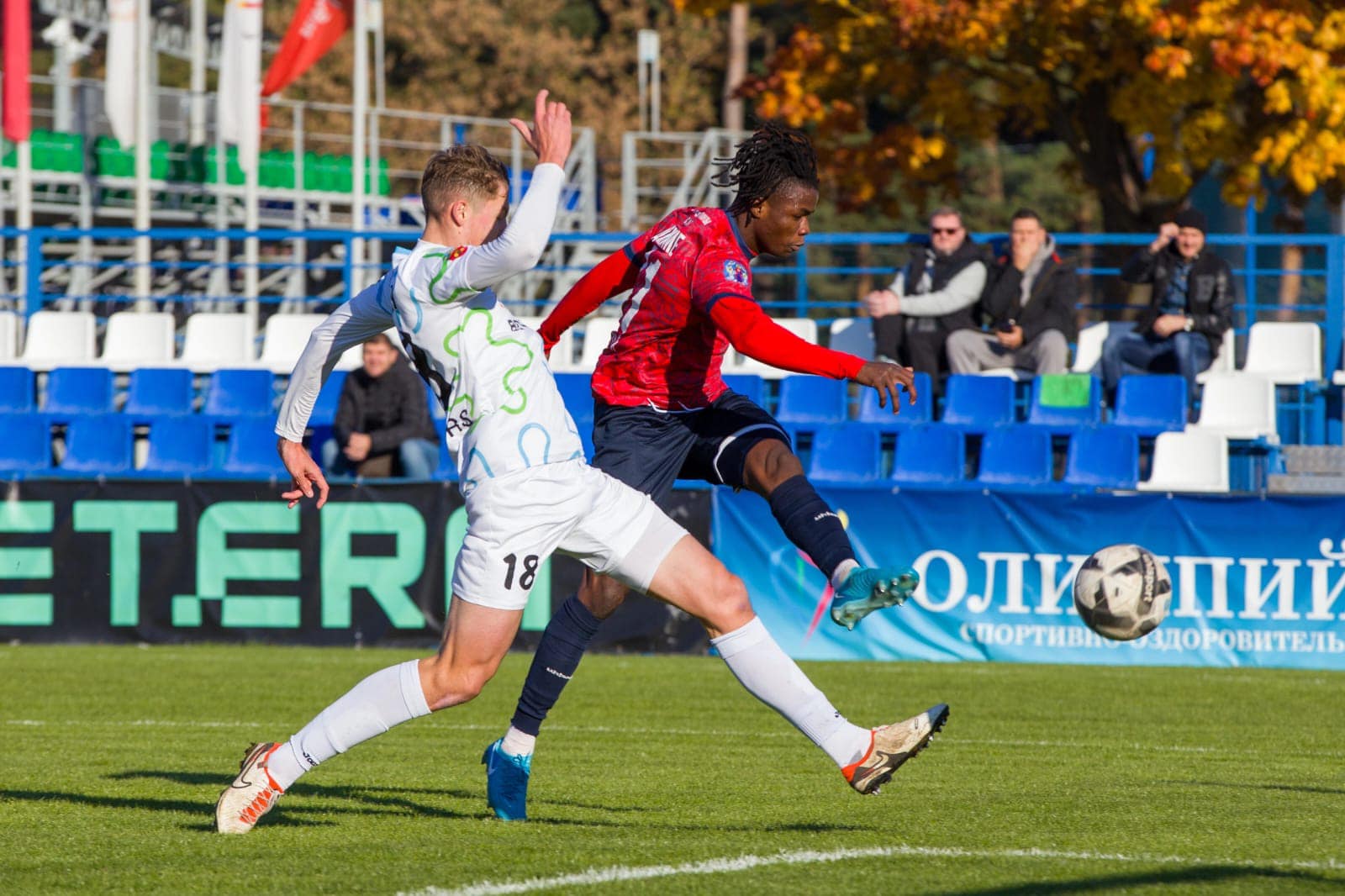 Football : belle performance de l’international centrafricain Moustapha Djimet à FC Minsk en Biélorussie