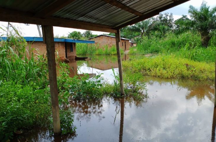 Centrafrique : la montée du niveau des eaux de l’Oubangui et de Mpoko inquiète de plus en plus à Bangui