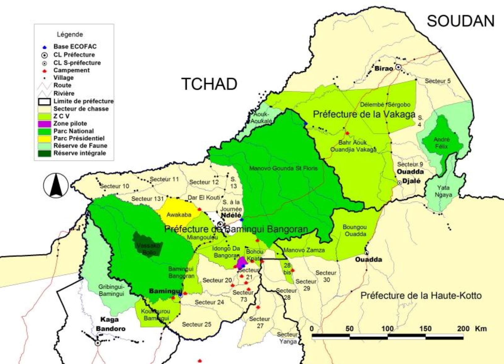 Centrafrique : les frustrations persistent à propos du nouveau découpage administratif