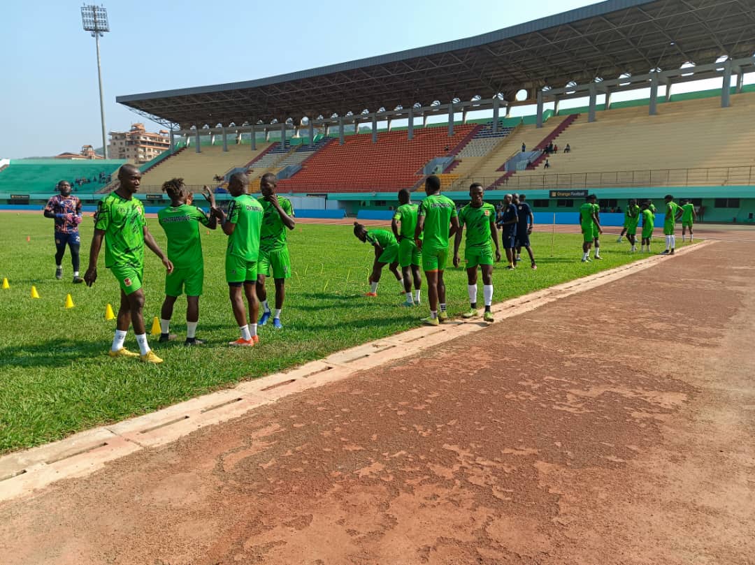 Foot : les Fauves de Bas-Oubangui préparent le CHAN  