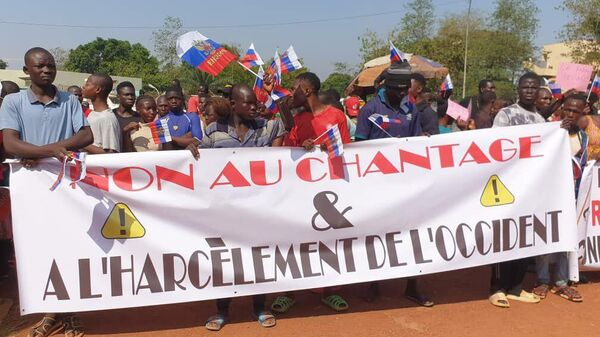 Centrafrique : marche de soutien aux autorités et à la Russie à Bangui