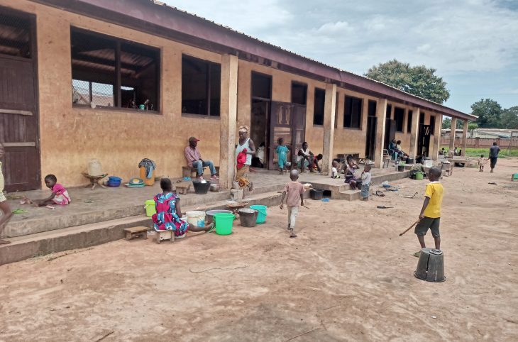 Rentrée scolaire: des déplacés du site de l’école St-Jean dans le 2e arr. de Bangui demandent de l’aide pour déguerpir