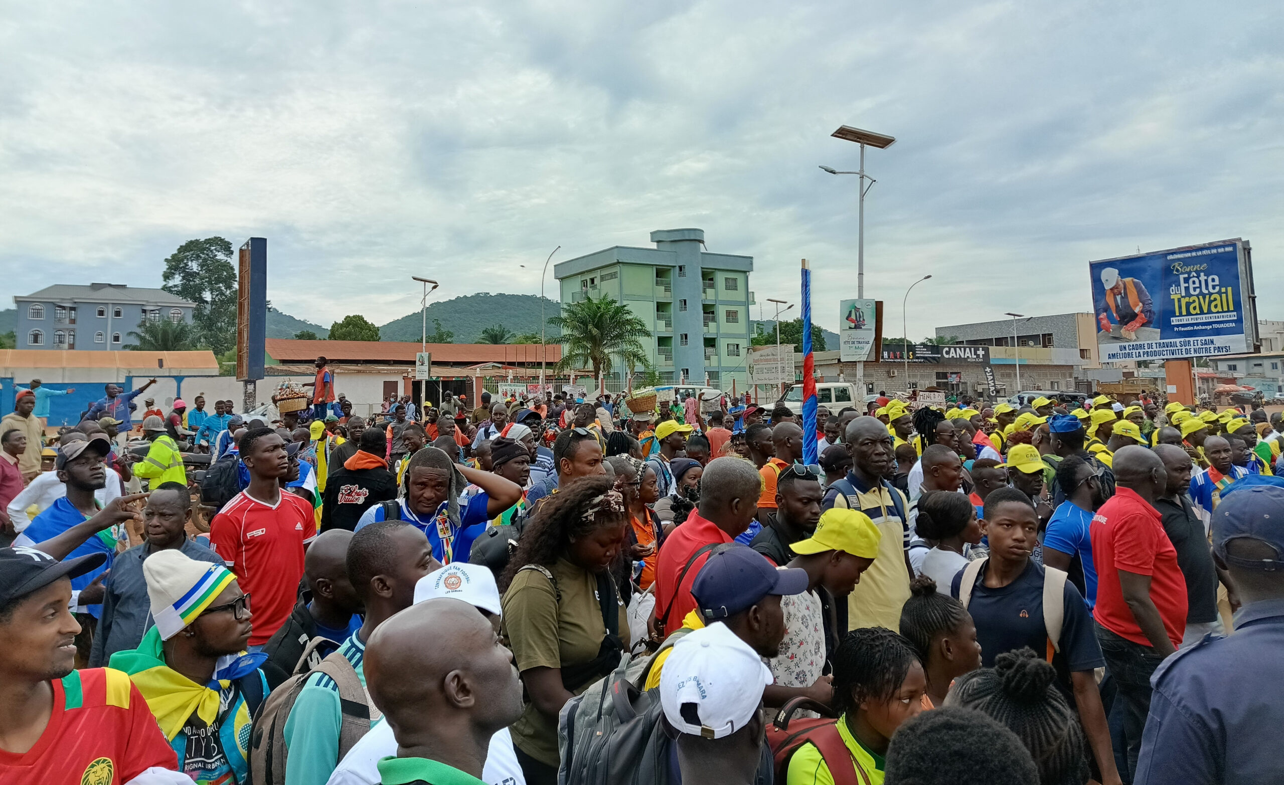 Centrafrique/CAN 2023 : forte mobilisation des supporters centrafricains pour une qualification historique des Fauves de football