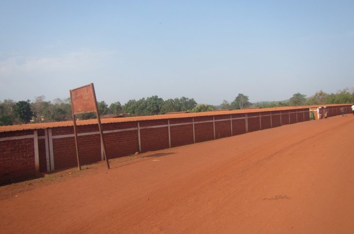 La poussière dans les rues de Bangui; un problème de santé publique