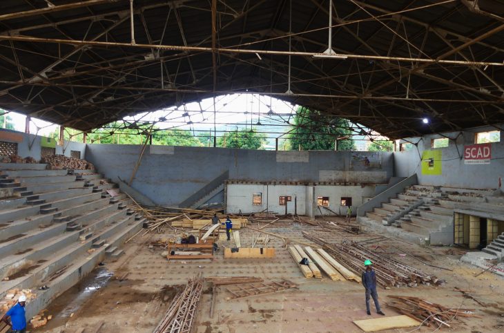 Centrafrique : le Centre national de basket-ball Martin Ngoko en pleine reconstruction