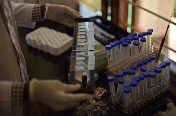 Docteur Christian Diamant Mossoro-Kpindé, Directeur du Laboratoire National de Biologie Clinique et de Santé Publique