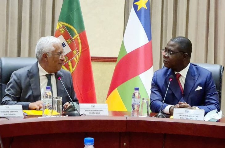 Centrafrique/Portugal : le Premier ministre portugais, António Luis Santos da Costa effectue une visite éclaire à Bangui