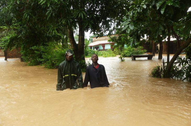 Centrafrique : une partie du Sud de Bangui, menacée par le débordement de l’Oubangui