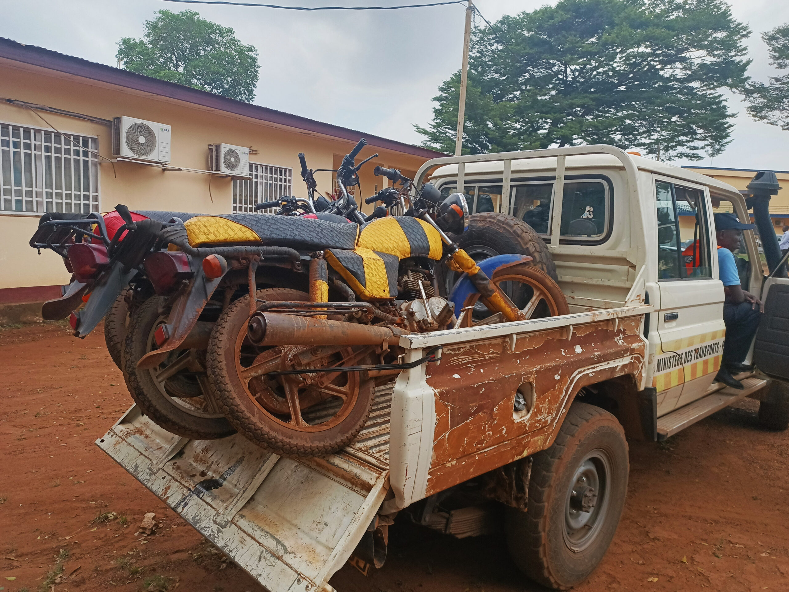 Centrafrique : vaste opération de contrôle des motocyclettes à Bangui