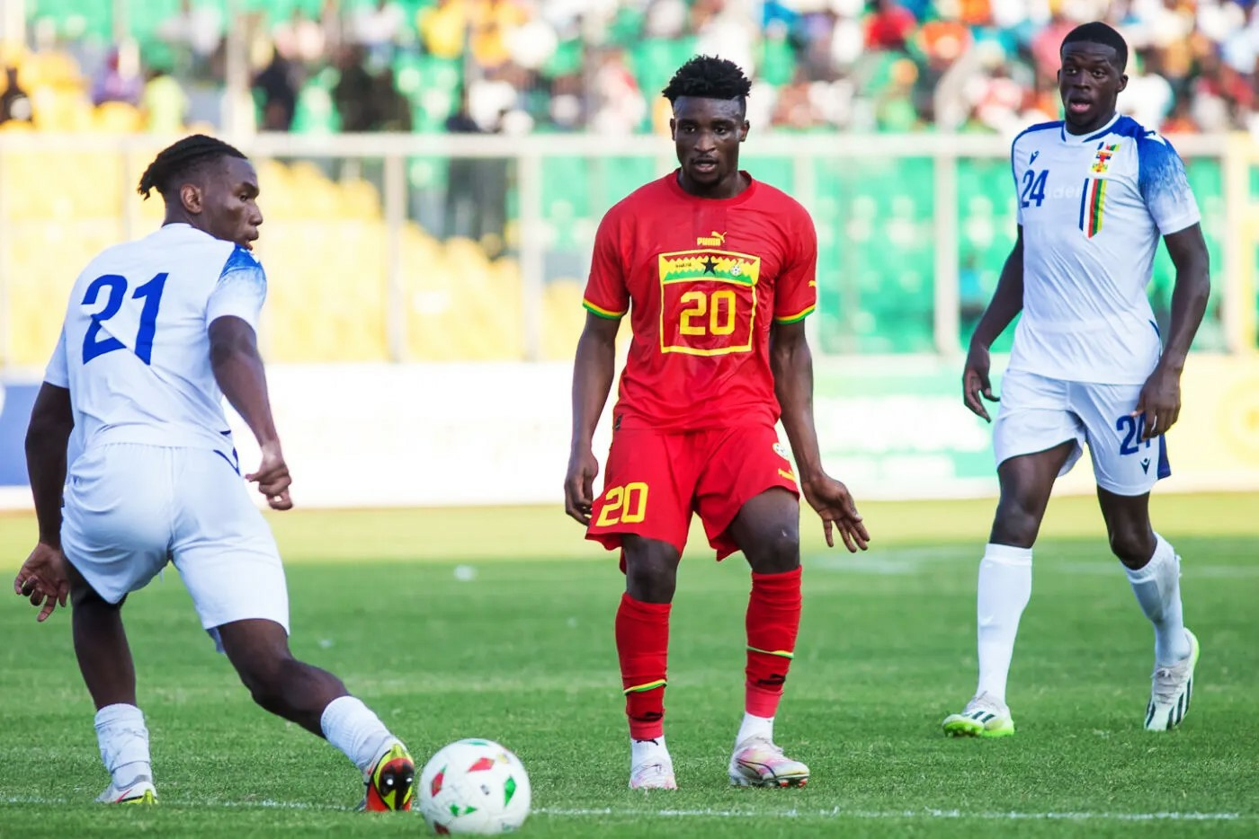 Centrafrique/ CAN 2023 : un nouvel espoir s’envole avec la défaite des Fauves de football devant les Black Stars du Ghana