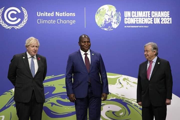 Centrafrique/COP 26 : Faustin Archange Touadera appelle au soutien financier des pays en voie de développement