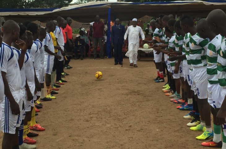 RCA : la cohésion sociale au centre d'un match de football au village Bimon