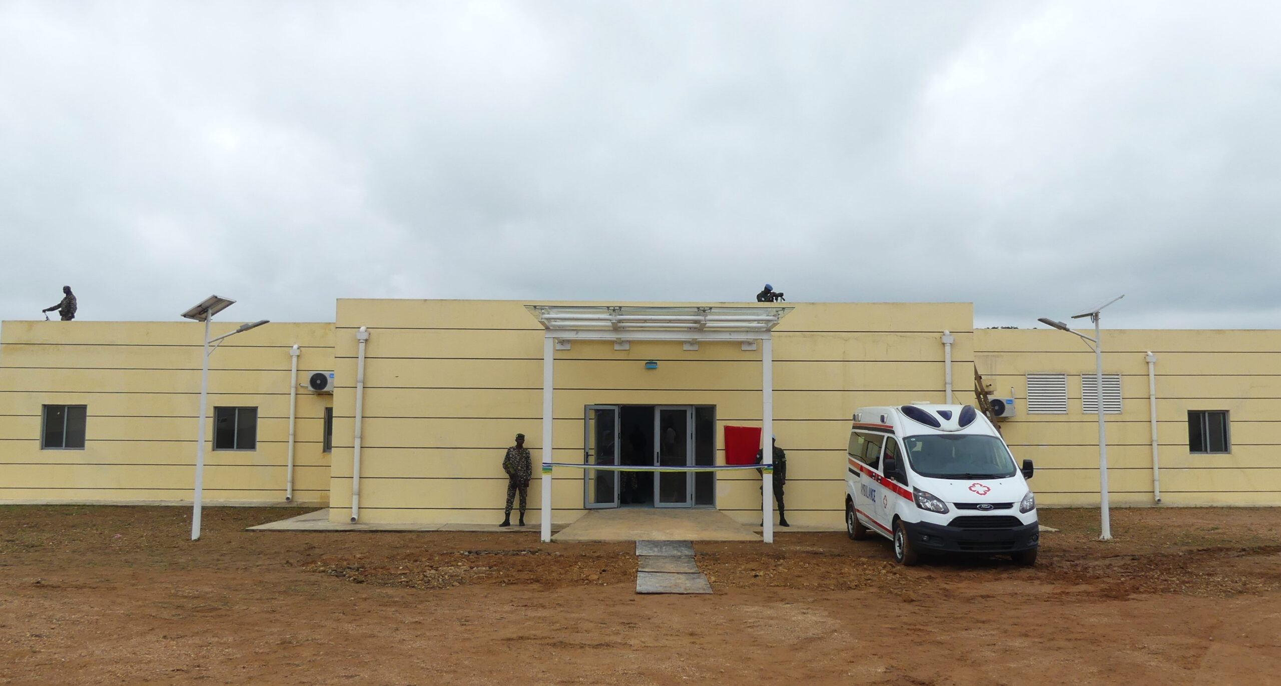 Centrafrique : l’hôpital de grandes endémies inauguré par F. A Touadéra